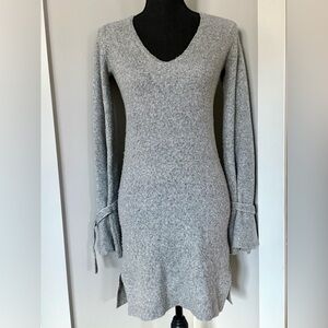 Cupcakes and Cashmere Gray Knit Women's Sweater Dress